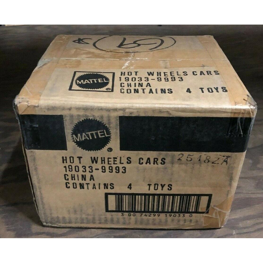 Factory Case Of 4 Hot Wheels Hot Rod Series One 19033-9993 Vintage