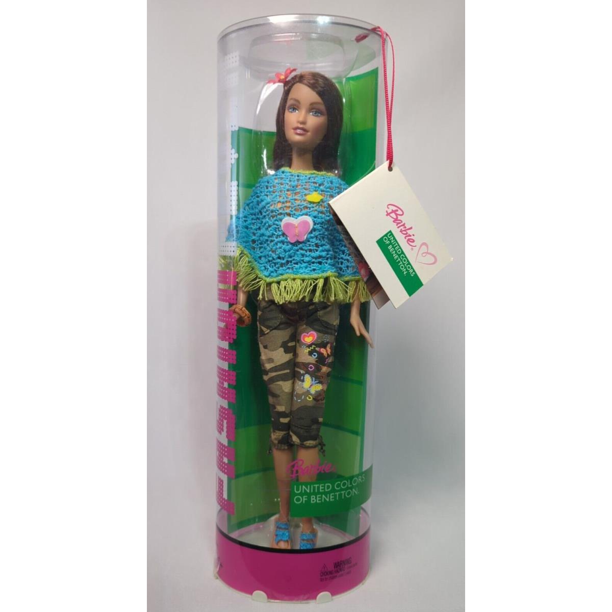 Fashion Fever Barbie Doll Ibiza Italy United Colors of Benetton J4173 2005