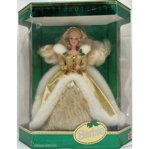 1994 Happy Holidays Special Edition Barbie Doll Item 12155