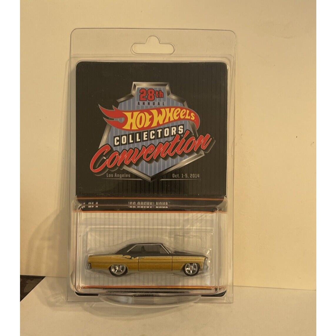 Hot Wheels 28th Collectors Convention Los Angeles `66 Chevy Nova 828/1200