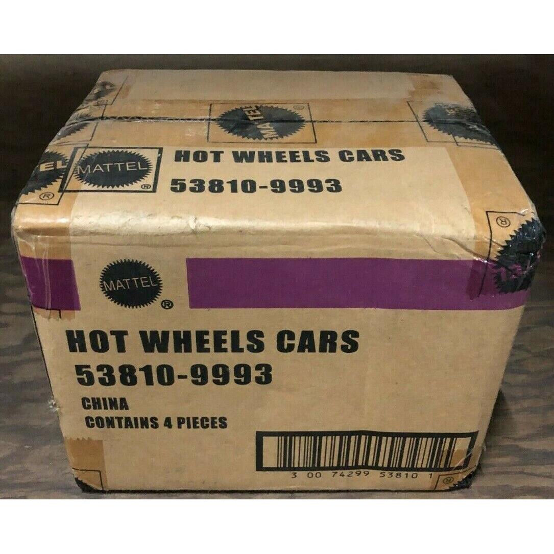 Factory Case of 4 - Hot Wheels 53810 Carroll Shelby Set Shelby Series 1 Cobra