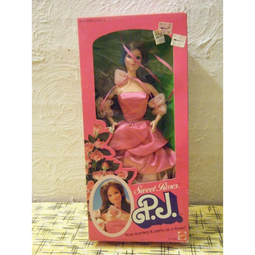 Sweet Roses P. J. Barbie Doll c. 1983 Nrfb From My Mom`s Stash Mib