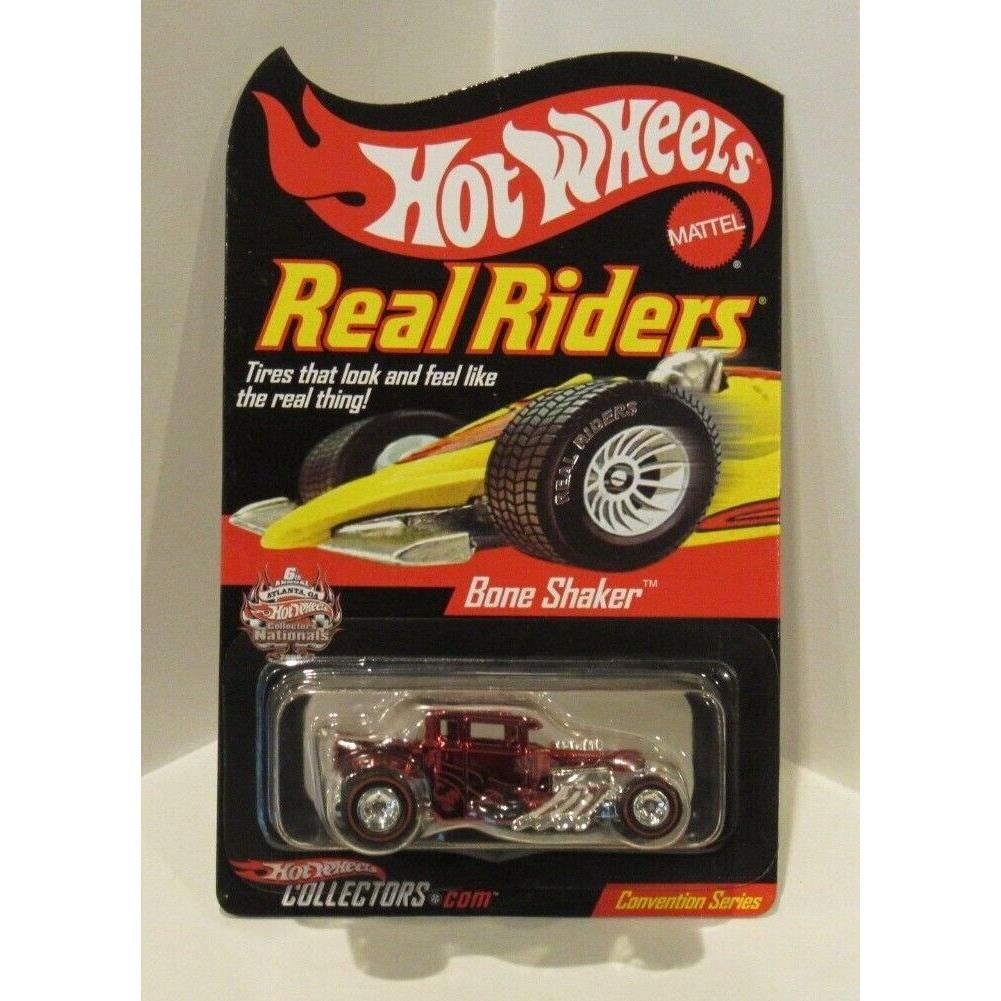 Hot Wheels 6th Nationals Bone Shaker 2006 Larry Wood 1740/3000 Made Real Riders