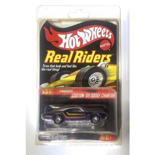 Hot Wheels Rlc Real Riders Series 7 5/6 Custom `69 Dodge Charger Rare Sample