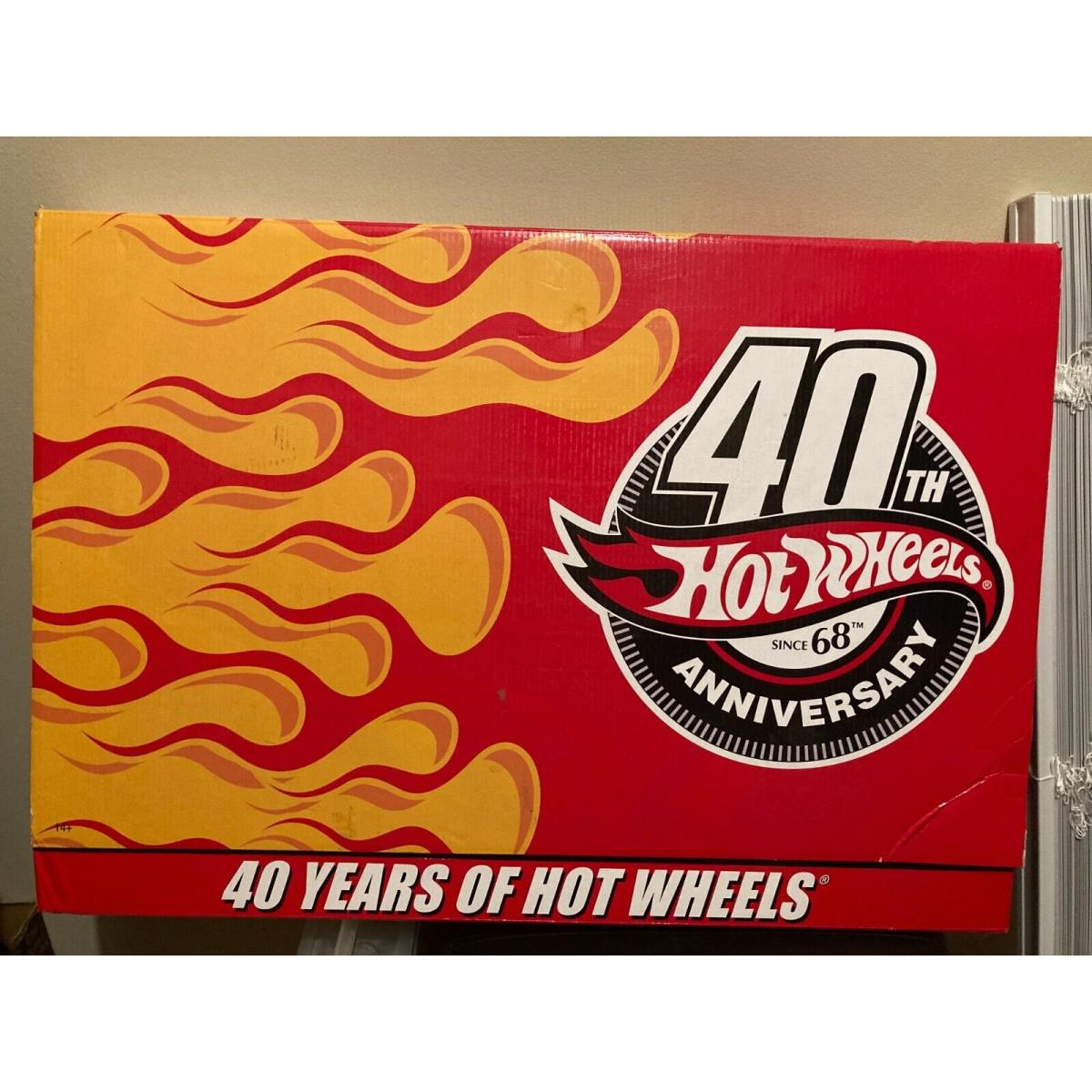 Hot Wheels 40th Anniversary 40 Car Set Year in Package: 2007