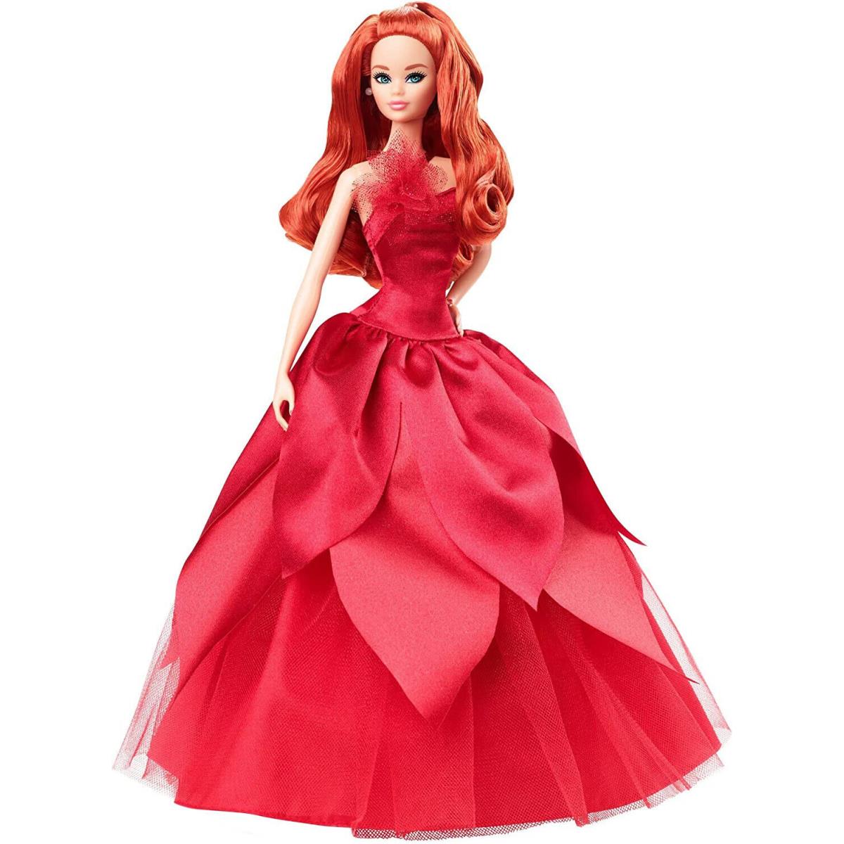 Barbie Signature 2022 Holiday Collection Special Edition Exclusive Red Hair