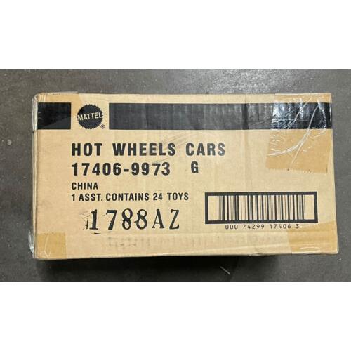 Factory Case Of 24 Mattel Hot Wheels Pro Racingcars 17406-9973G Toys Rare