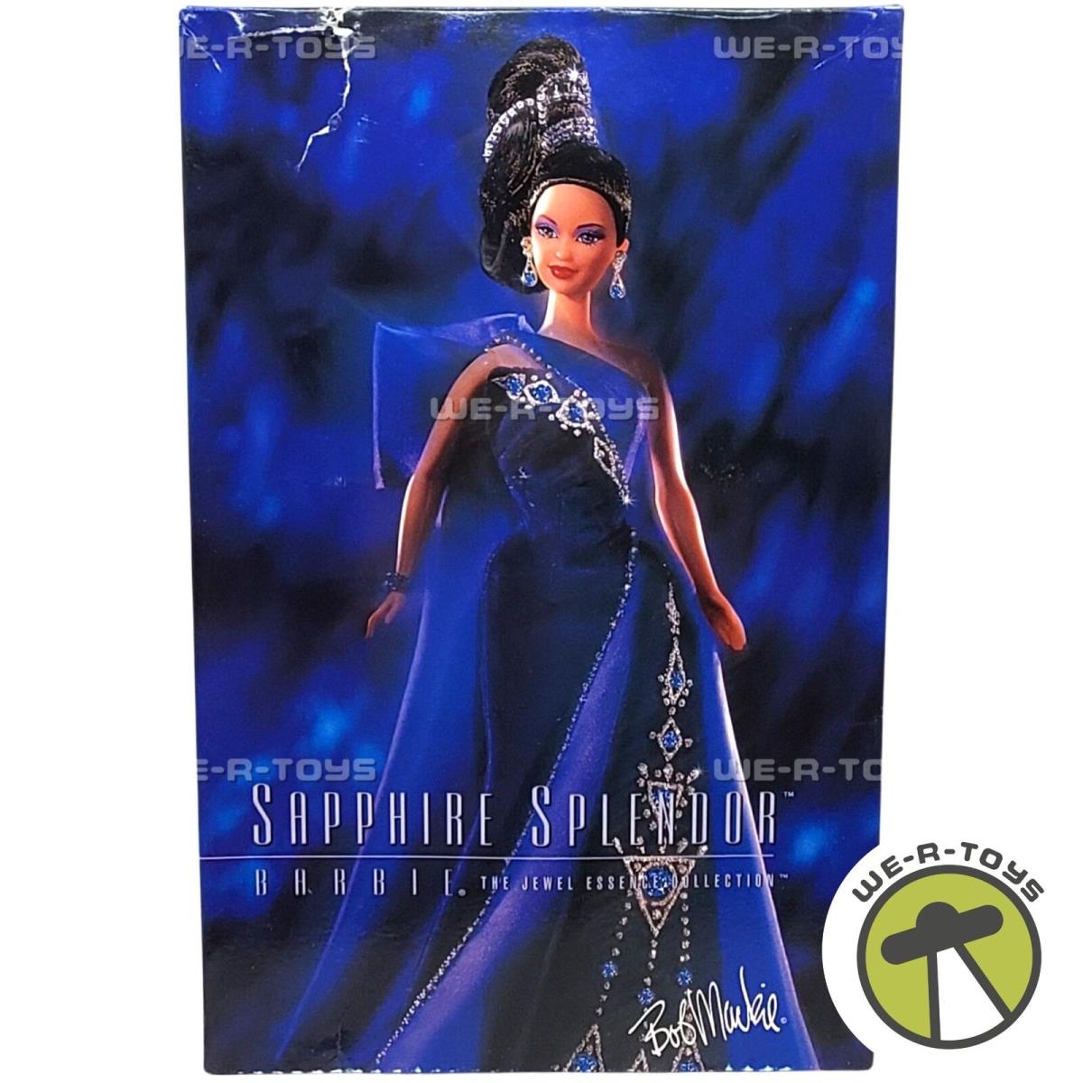 Sapphire Splendor Barbie Doll The Jewel Essence Collection by Bob Mackie 15523