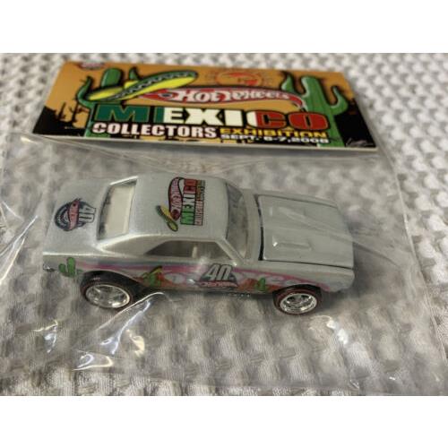 Hot Wheels 2008 Mexico Convention `67 Camaro 15/50 40TH Anniversary IN Baggie