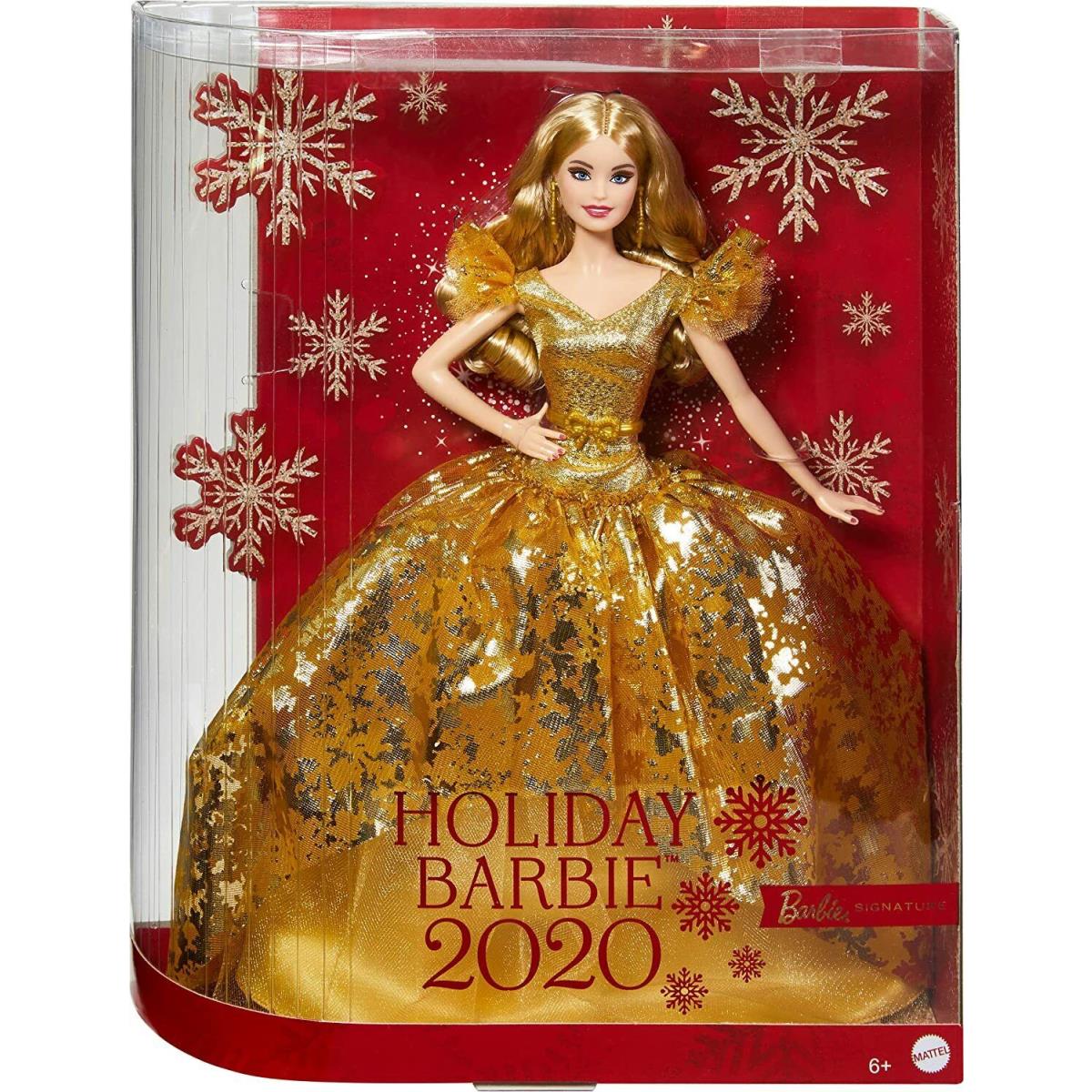 2020 Barbie Signature Collector Holiday Barbie Collection Blonde Long Hair