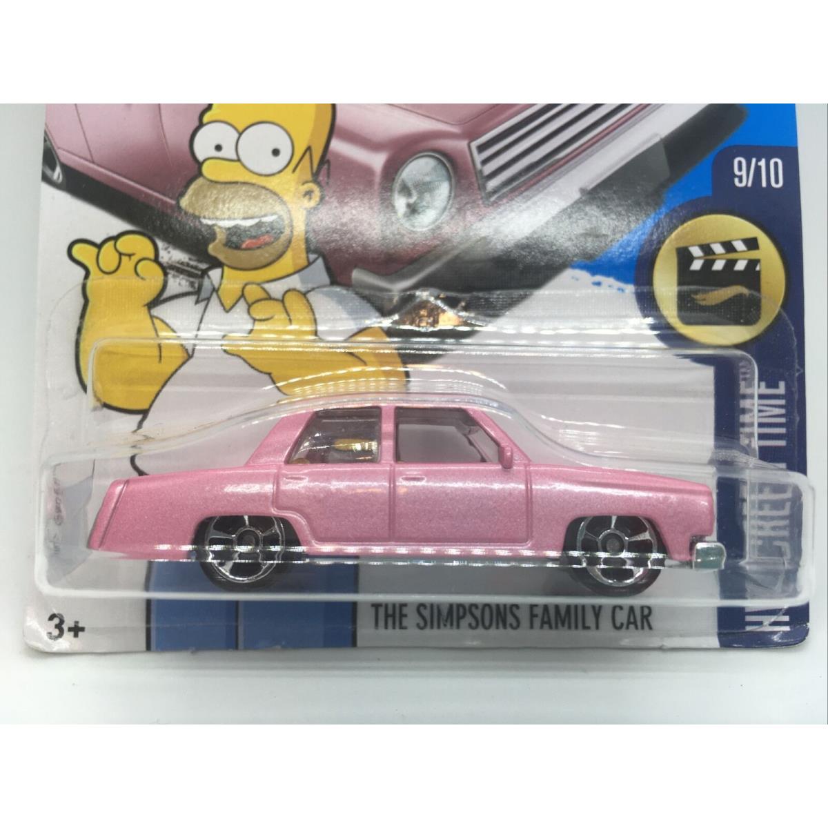 2016 Hot Wheels The Simpsons Family Car HW Screen Time 9/10