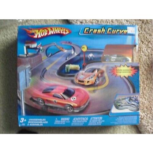 2005 Mattel Hot Wheels Crash Car Play Set H6291
