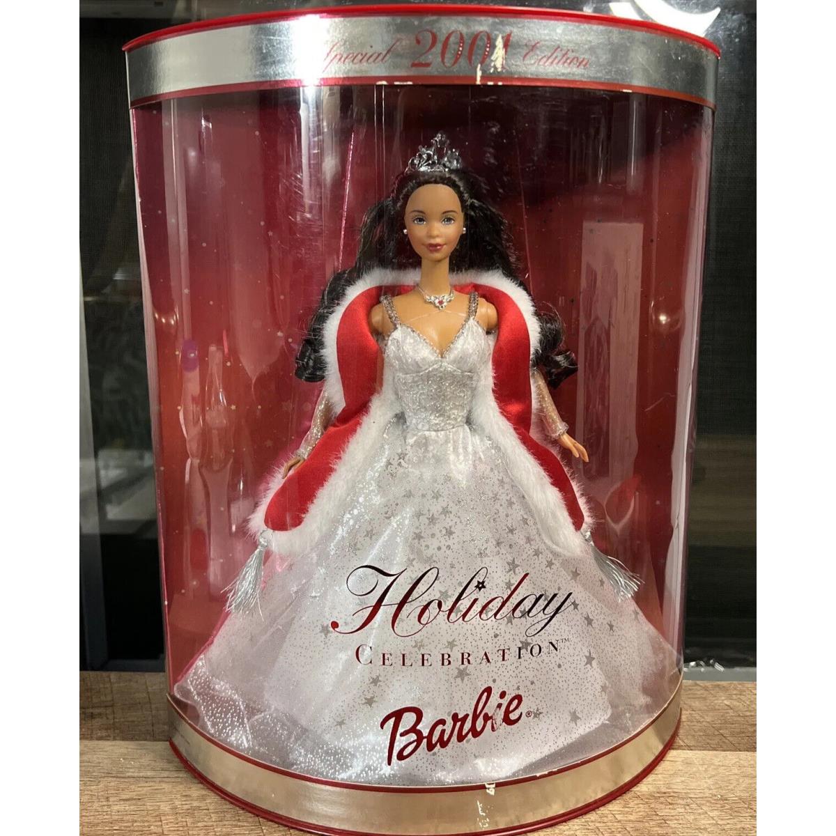 2001 Holiday Celebration Barbie Doll African American Special Edition