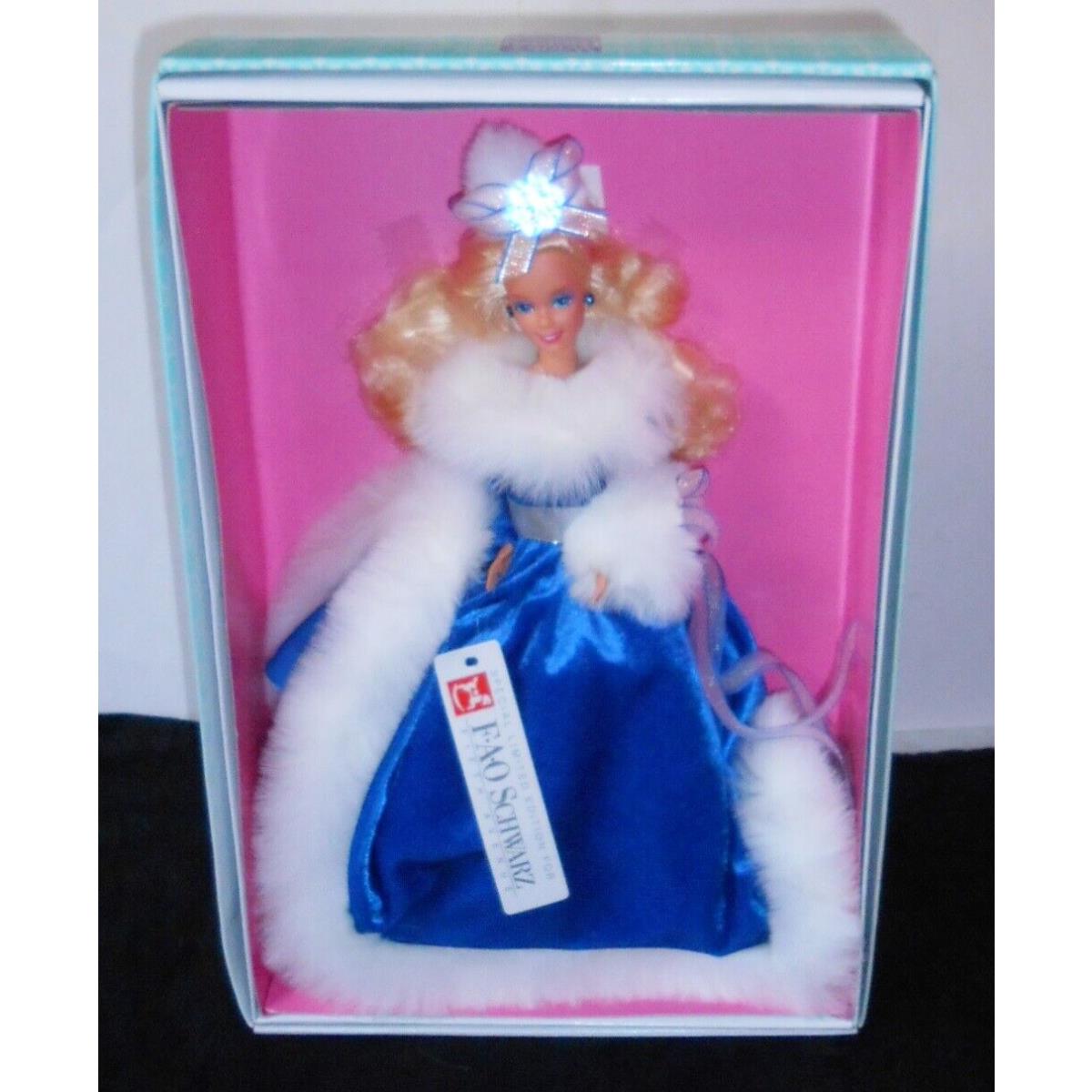 Barbie Winter Fantasy F A O Schwarz Limited Ed. Beautiful Doll 1990