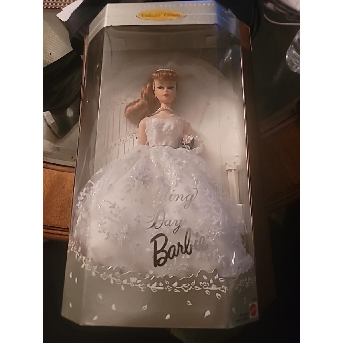 1961 Wedding Day Barbie Collector Edition 17120 Redhead Nrfb Reproduction