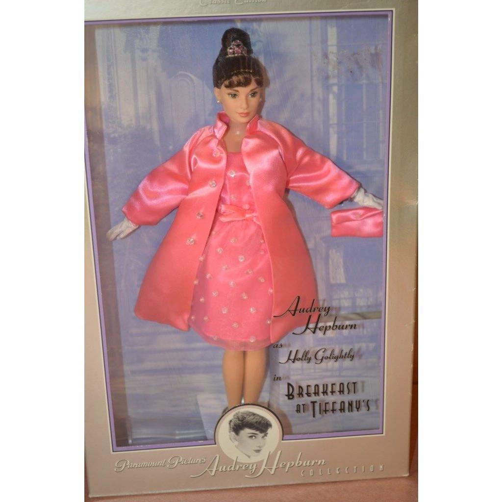 1998 Audrey Hepburn Holly GO Lightly Breakfast AT Tiffany`s Barbie Doll Nrfb