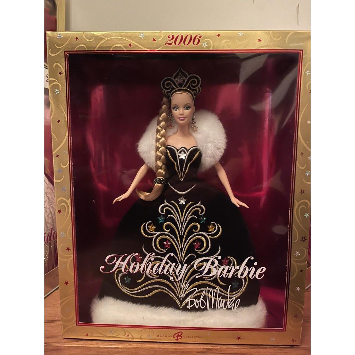 Mattel 2006 Holiday Barbie Doll by Bob Mackie J0949