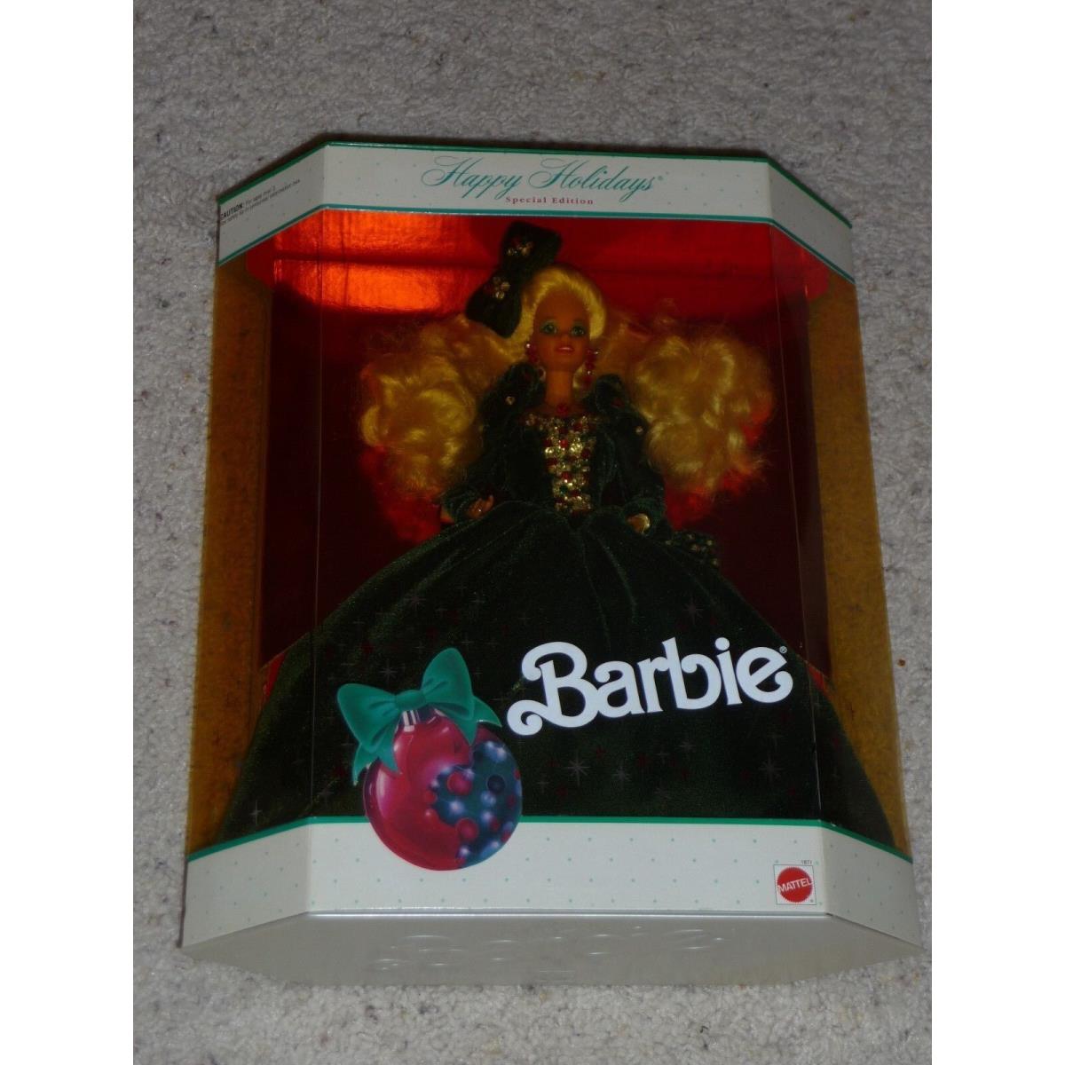 Special Edition Happy Holidays Barbie Doll 1991