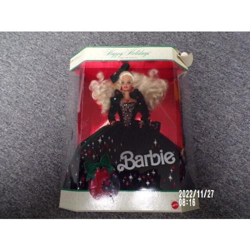 Collectible 1991 Mattel Happy Holidays Barbie Vintage Special Edition 1871