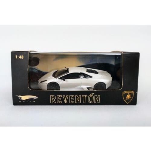 Lamborghini Reventon White P9962 Limited Edition 1:43 Diecast Model Car Nip