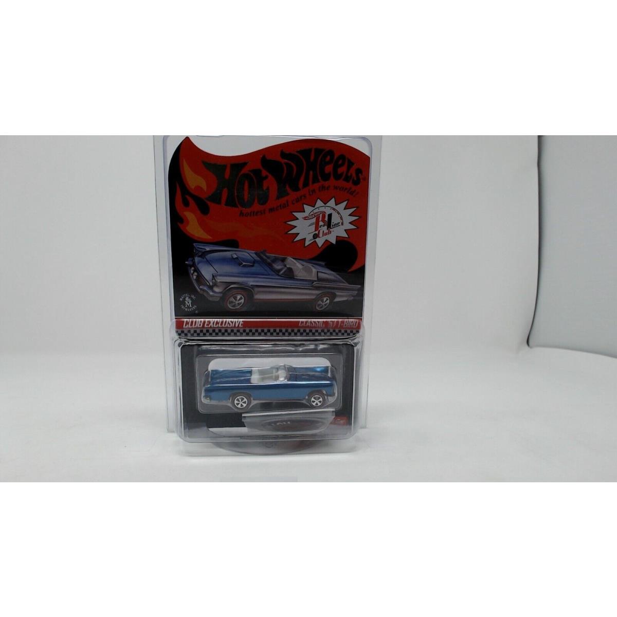 2012 Hot Wheels - Red Line Club Exclusive - Classic 57 T-bird Blue / 1747/4000