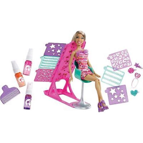 Barbie Hairtastic Color and Design Salon Nikki Doll