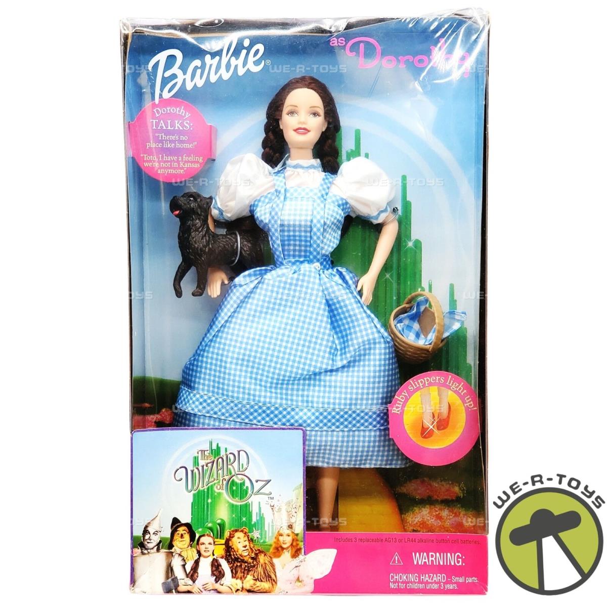 Barbie as Dorothy in The Wizard of Oz 1999 Mattel No. 25812 Nrfb