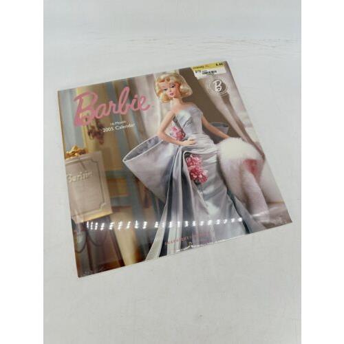 Vtg Barbie Fashion Model Collection 16 Mo 2005 Calendar Collector Edition Rare