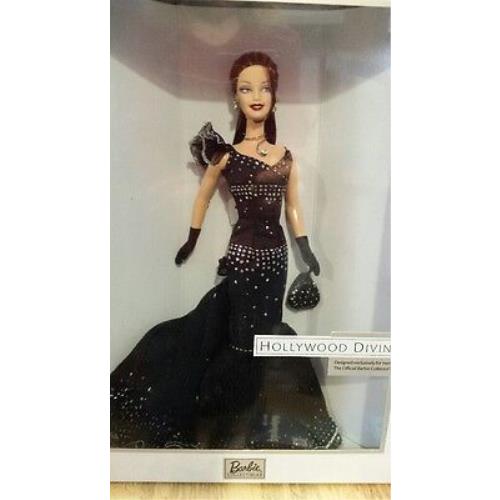 Hollywood Divine Brunette Barbie Doll Collector`s Club Exclusive Nrfb