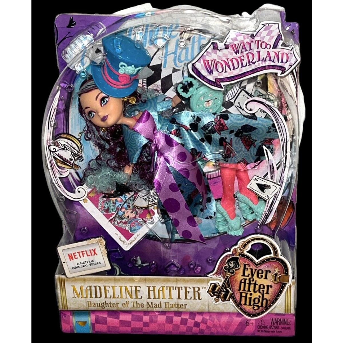 Mattel 2014 Madeline Hatter Way To Wonderland Ever After High Doll