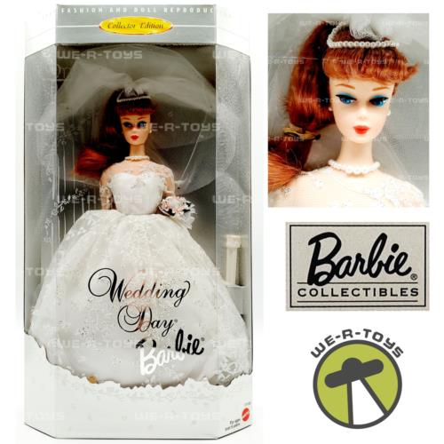 Barbie Wedding Day Redhead Reproduction of The 1961 Doll Mattel 17120