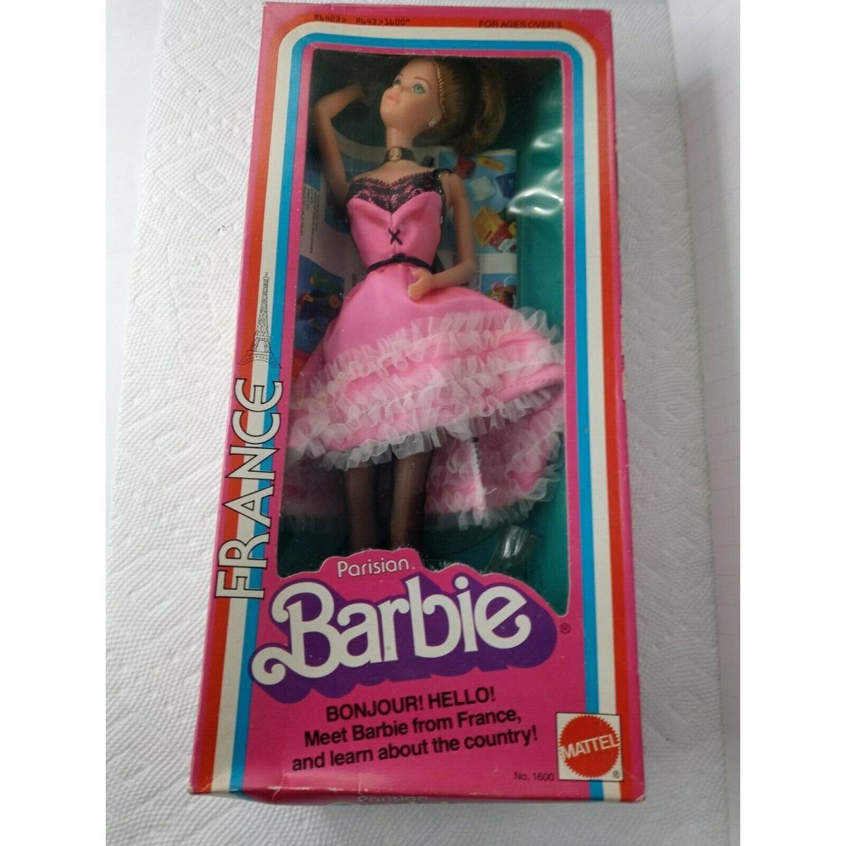 Vintage Parisian Barbie 1600 in Box Issued 1979