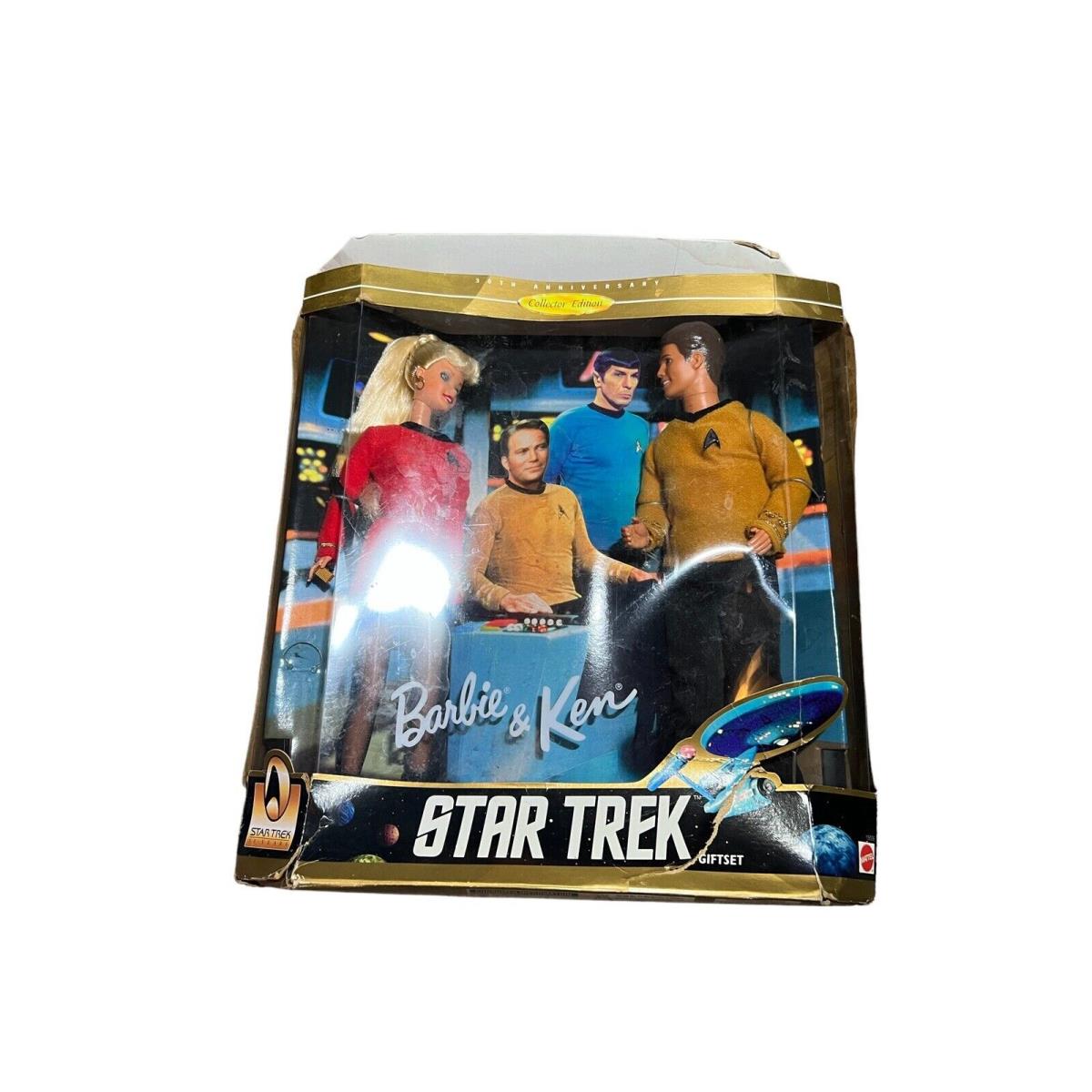 Mattel Barbie Doll Star Trek 30th Anniversary Collector Edition Barbie Ken