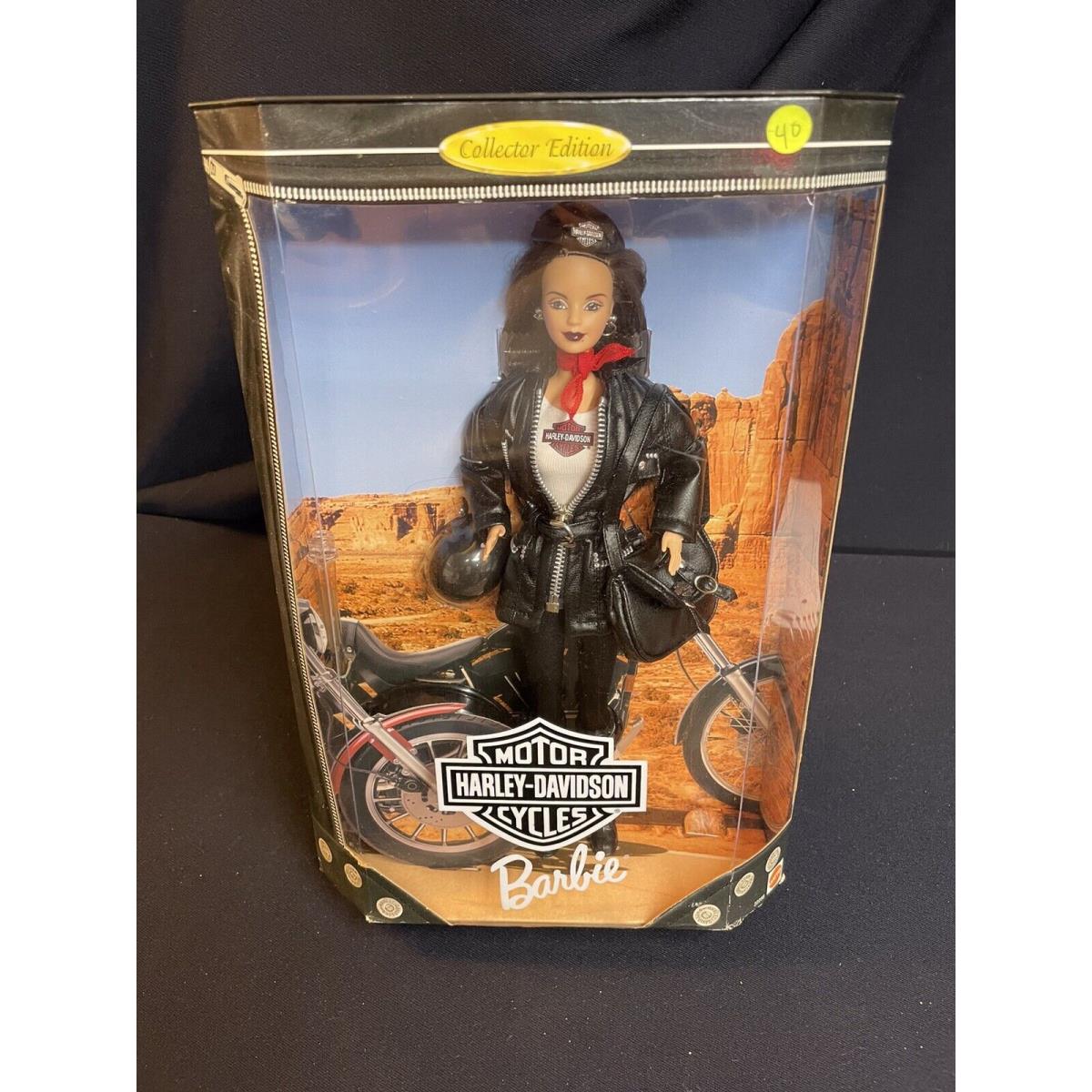 Harley Davidson Collectors Edition Barbie Doll Vintage 1998 Mattel