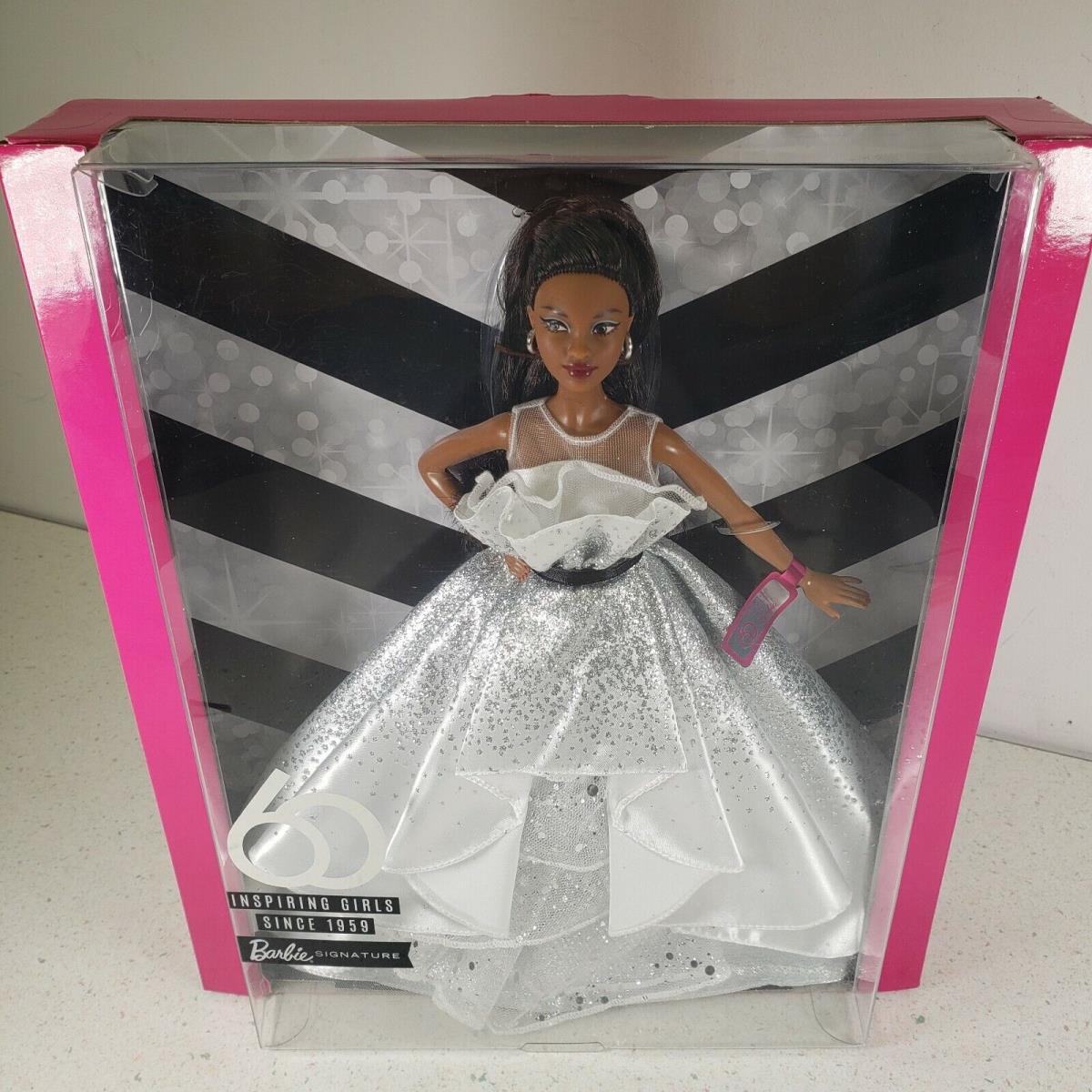 Barbie 60th Anniversary Black African American Diamond-inspired Collector Doll