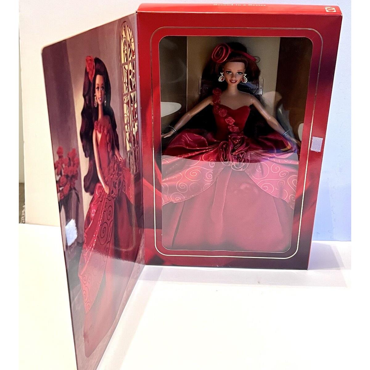 Radiant Rose Barbie Doll Valentine Society Style Collection 1996 Limited Edition