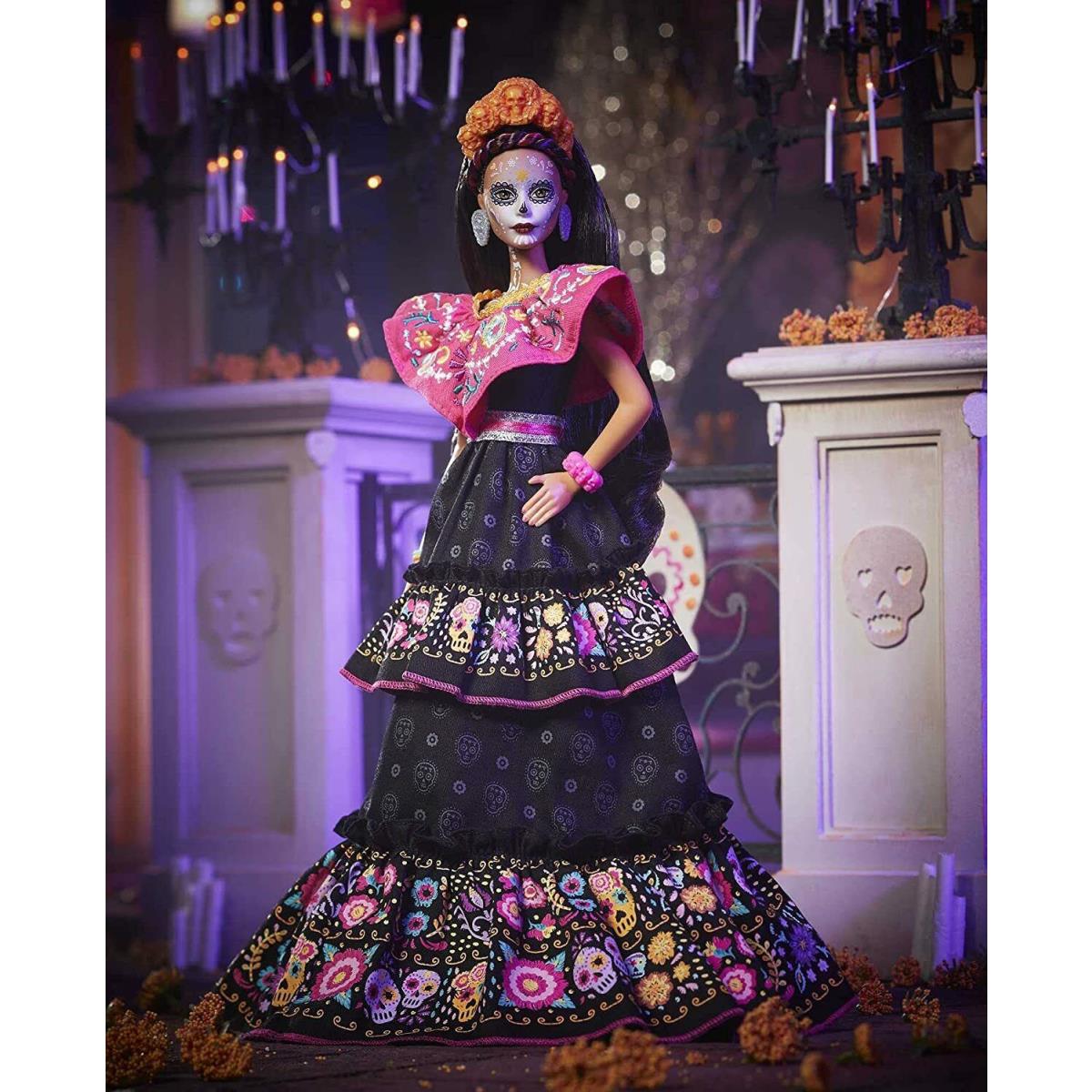 Barbie Dia De Los Muertos Day of The Dead 2021 Mattel Doll Limited Edition