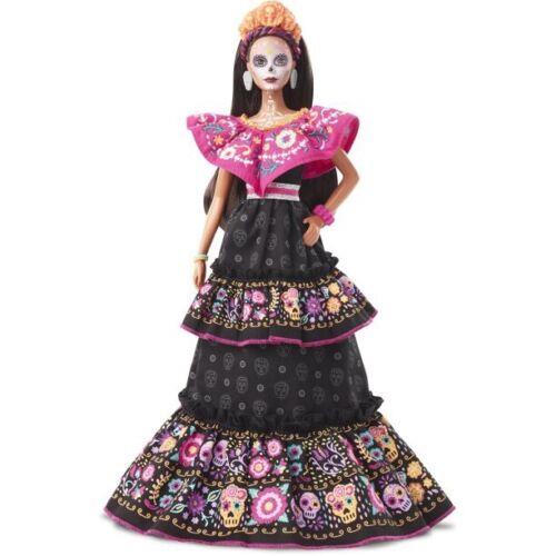 Barbie 2021 Female Dia De Los Muertos Day of The Dead Doll Mattel Ready To Ship