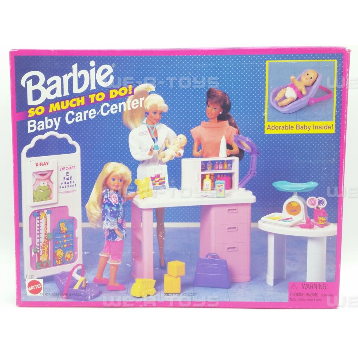 Barbie So Much To Do Baby Care Center 1995 Mattel 67153 Nrfb