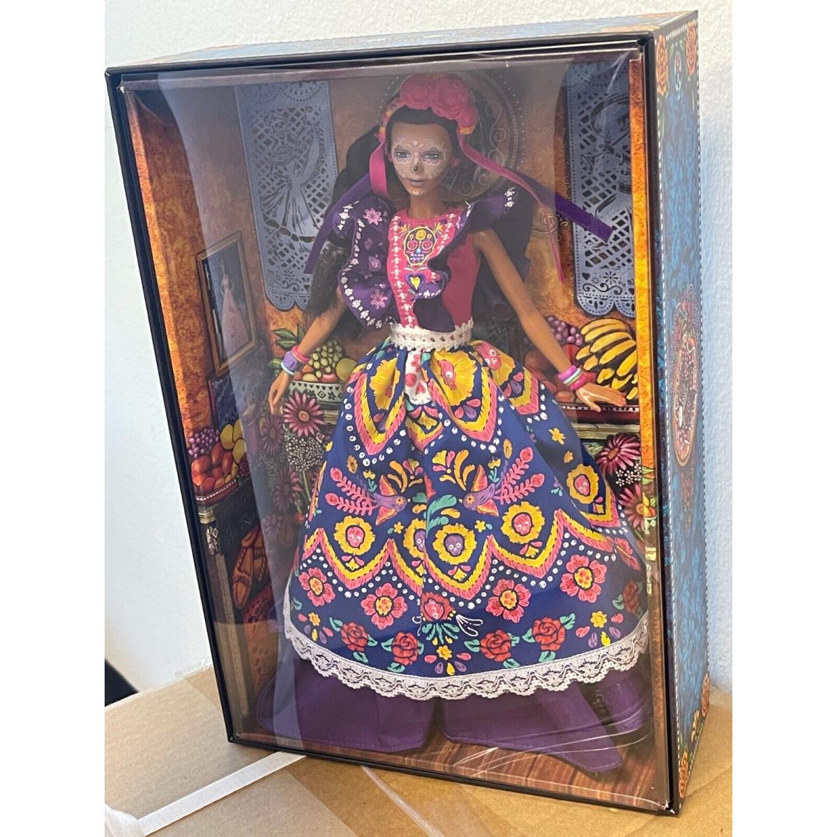 Barbie Signature Day of The Dead 2022 Dia De Los Muertos Barbie HBY09 Mint Box