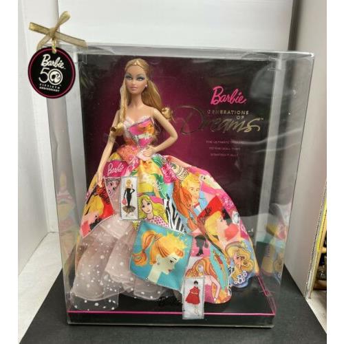 Barbie Generations of Dreams Barbie 50th Anniversary Barbie Doll Figure