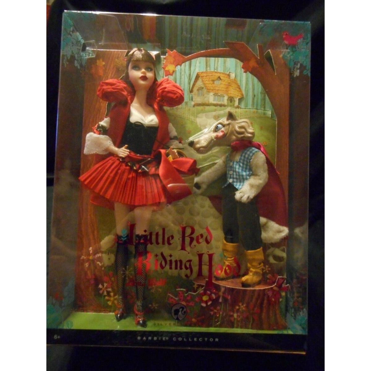 2008 Barbie Little Red Riding Hood The Wolfe Silver Label Nrfb