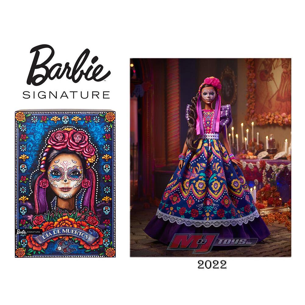 Mattel Barbie Signature 2022 Barbie Doll Dia De Los Muertos