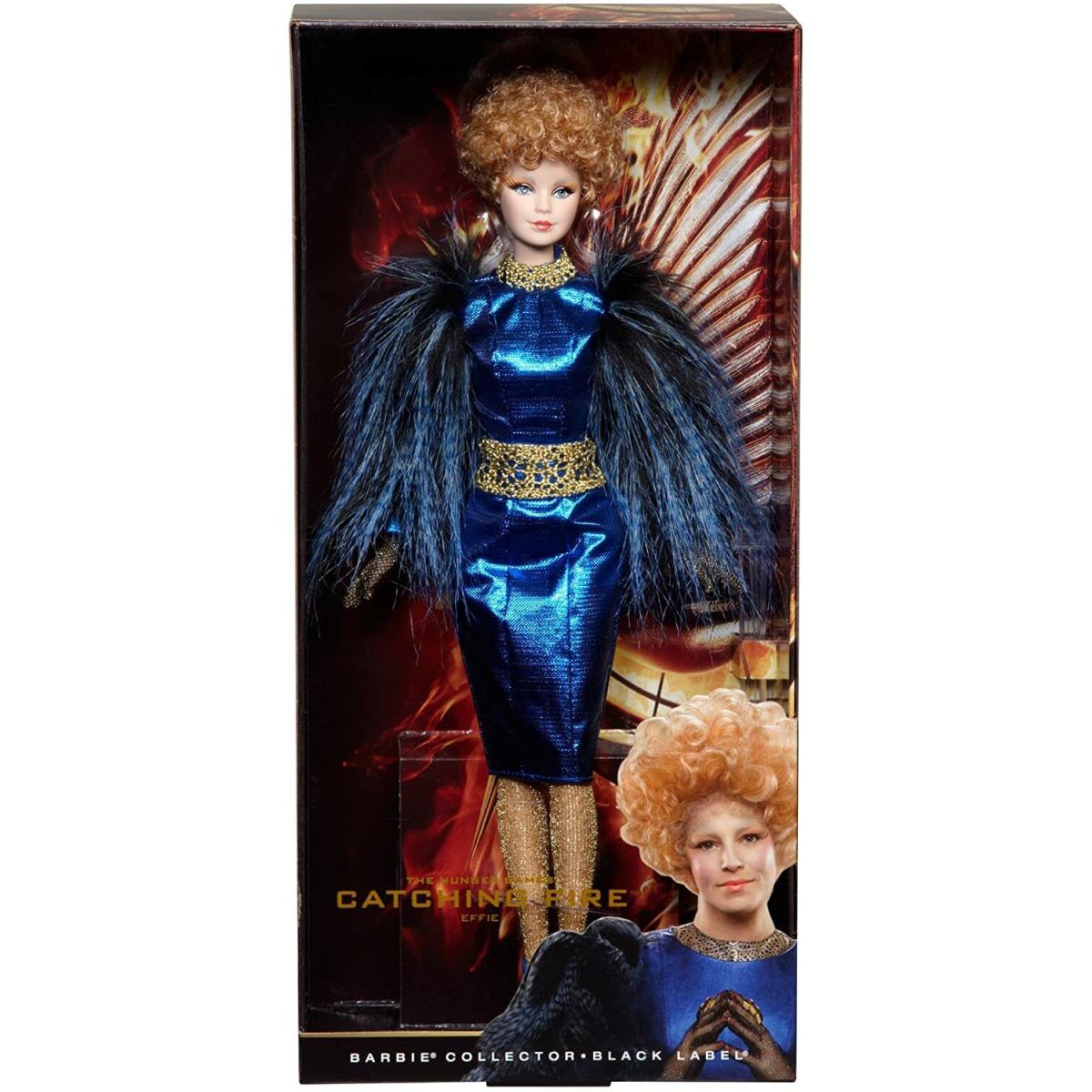 Mattel Barbie Collector The Hunger Games Catching Fire Effie Trinket Doll