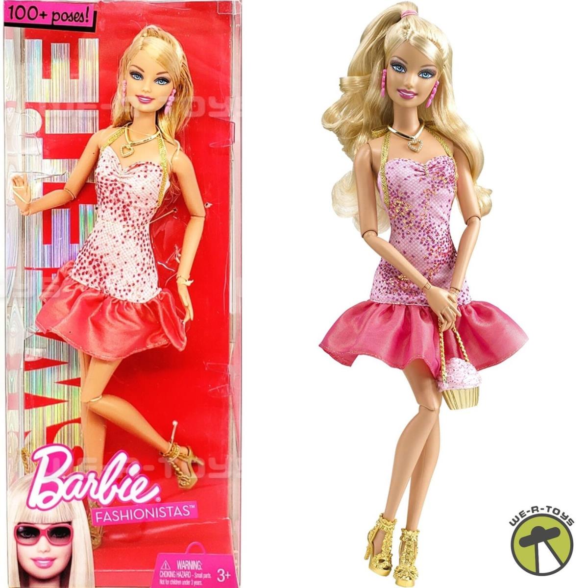 Barbie Fashionistas Sweetie Doll 2009 Mattel T3327