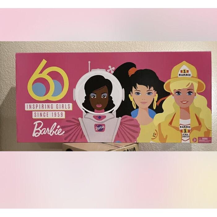 Barbie 60th Anniversary Careers Dolls Lim.ed. 6 Dolls in Shipper Box