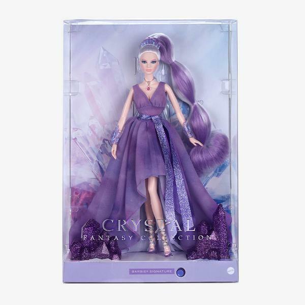 Barbie Crystal Fantasy Collection Doll GTJ96 Mattel Nrfb Barbie Sign. Member Exc