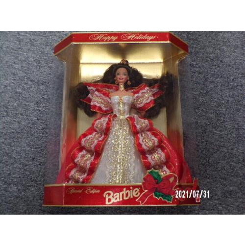 Special Edition 10th Anniversary Happy Holidays 1997 Barbie Doll Mattel