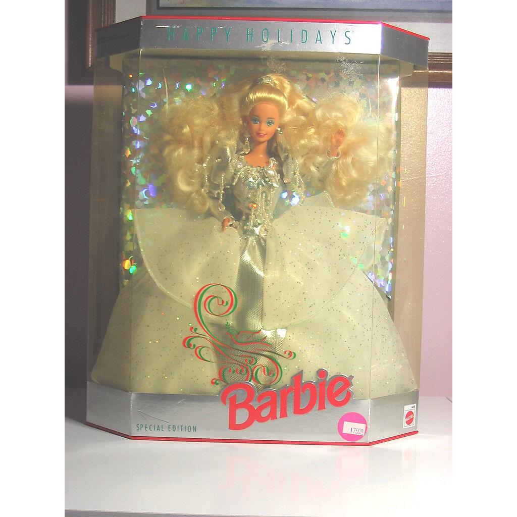 Mattel - Barbie - 1992 Happy Holidays Barbie