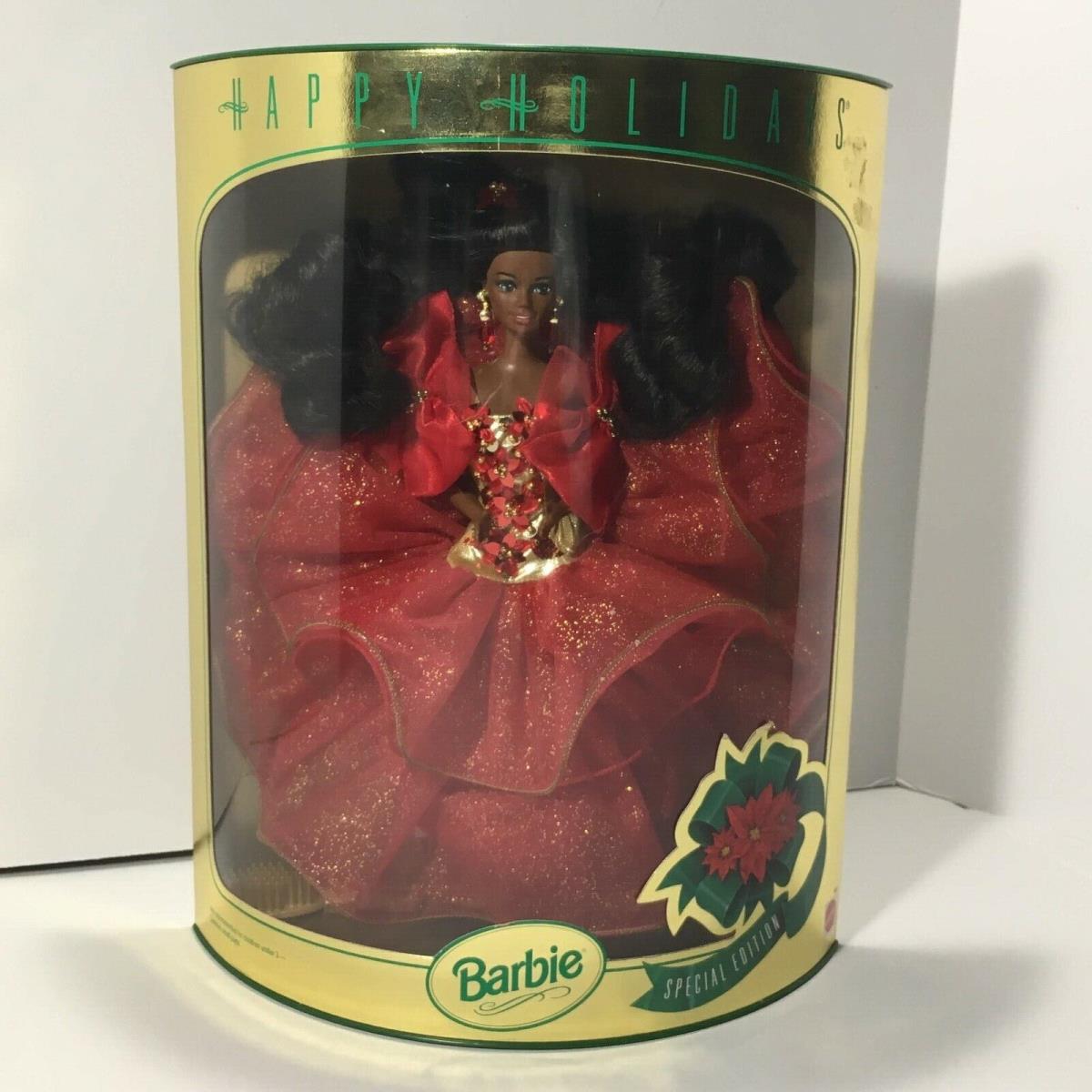 Vintage 1993 Happy Holidays Barbie Doll Special Edition 10911 Christmas Mattel